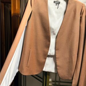 DKNY suit Cape jacket with pants brand new never been worn